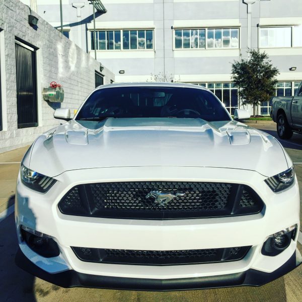 Pulled up to the office in my new 2016 Mustang.