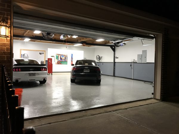 Garage is all cleaned up and fans are installed. AC coming next?