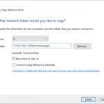 Map network drive for NFS on Windows